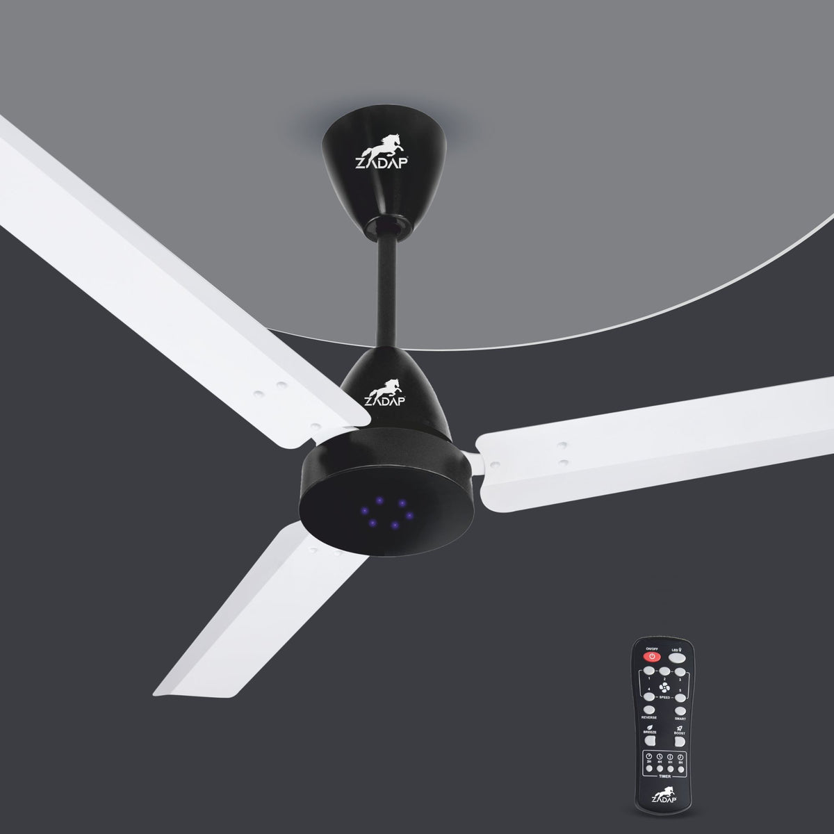 Zadap Strom BLDC Ceiling Fan with LED Lights | 28W Energy Saving | IR Remote | 900mm & 1200mm