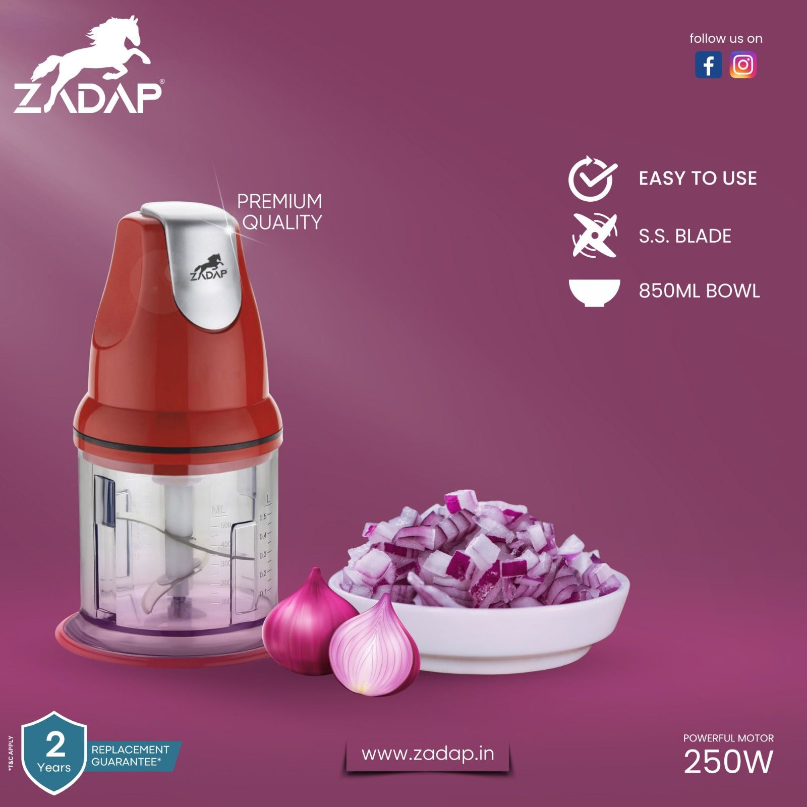 Electric Chopper - REC 141