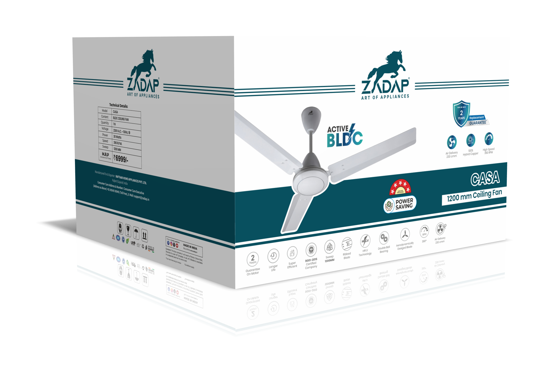 BLDC Ceiling Fan - CASA