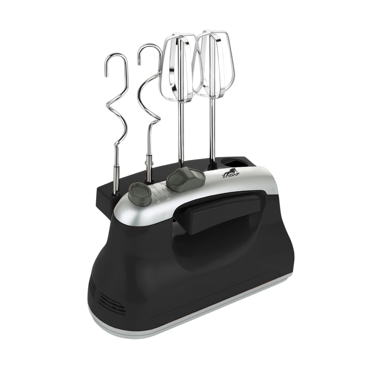 ZADAP electric hand mixer with stainless steel beaters for baking and kitchen use