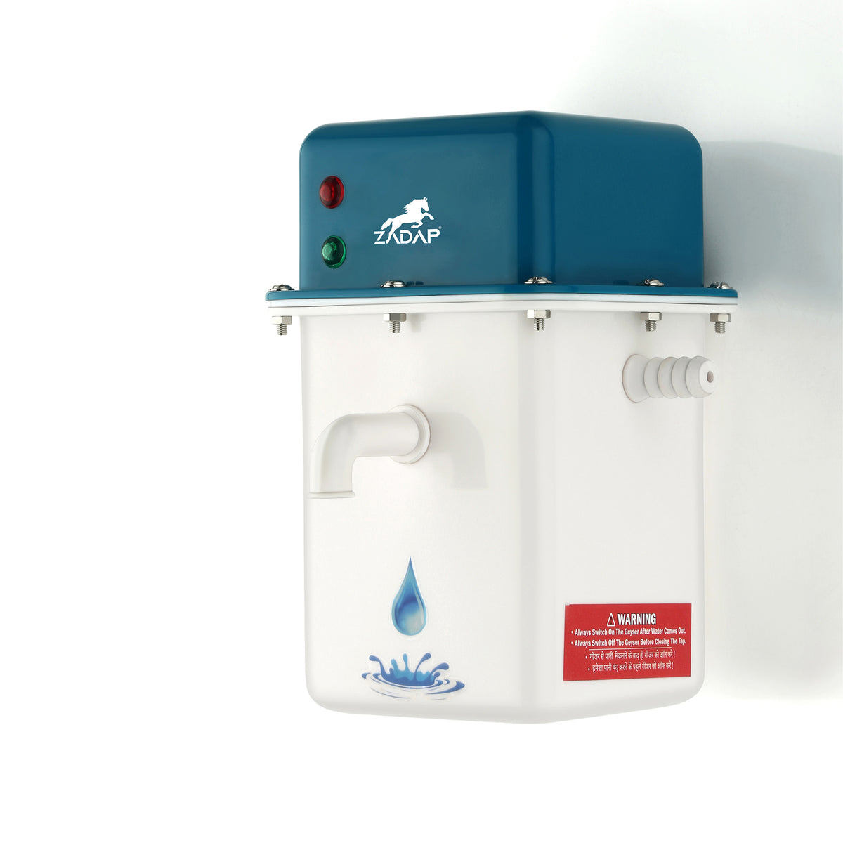 ZADAP Neo 3KW portable instant water heater with lightweight body and ISI marked safety