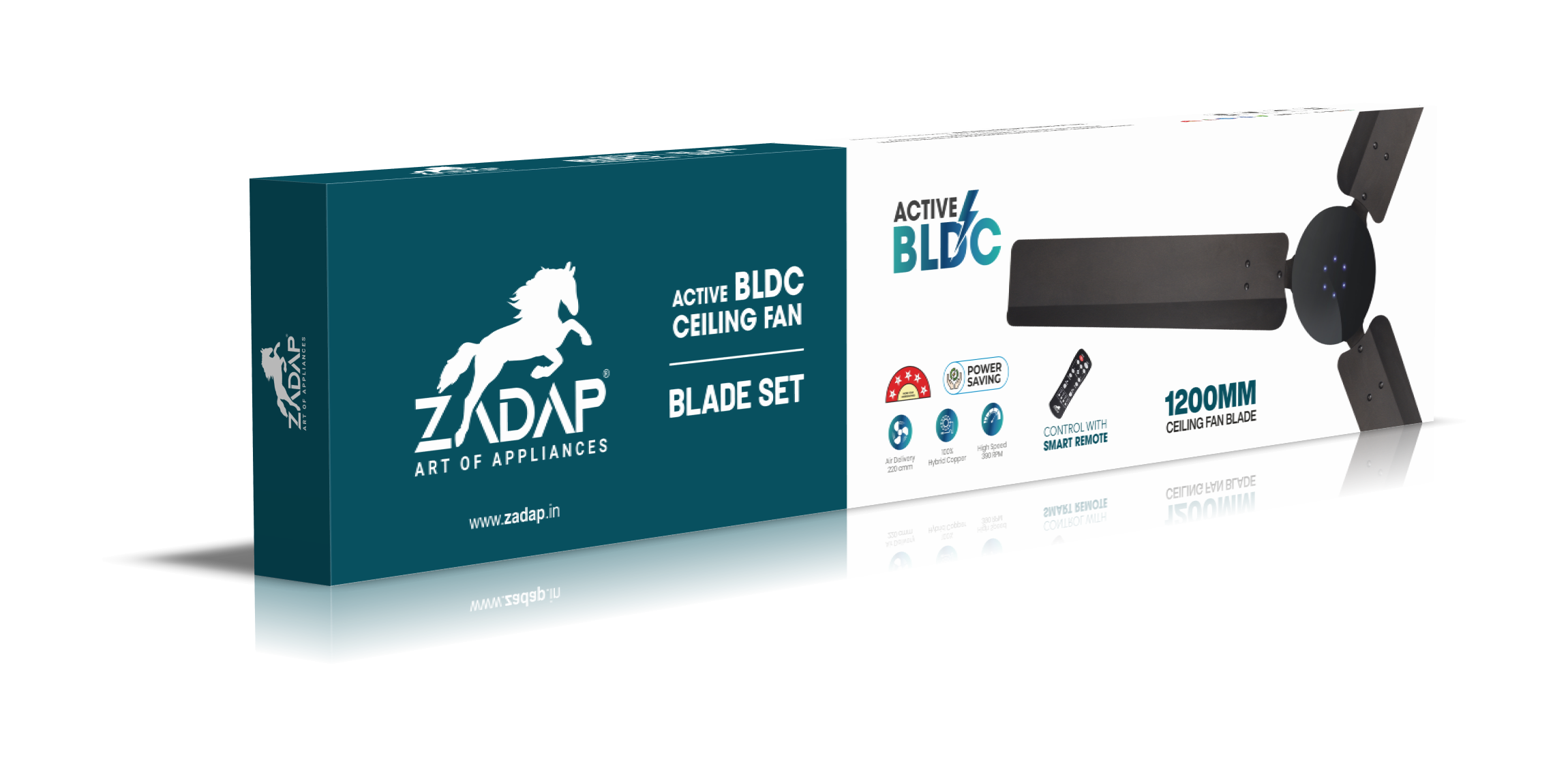 BLDC Ceiling Fan - STROM (Ivory)