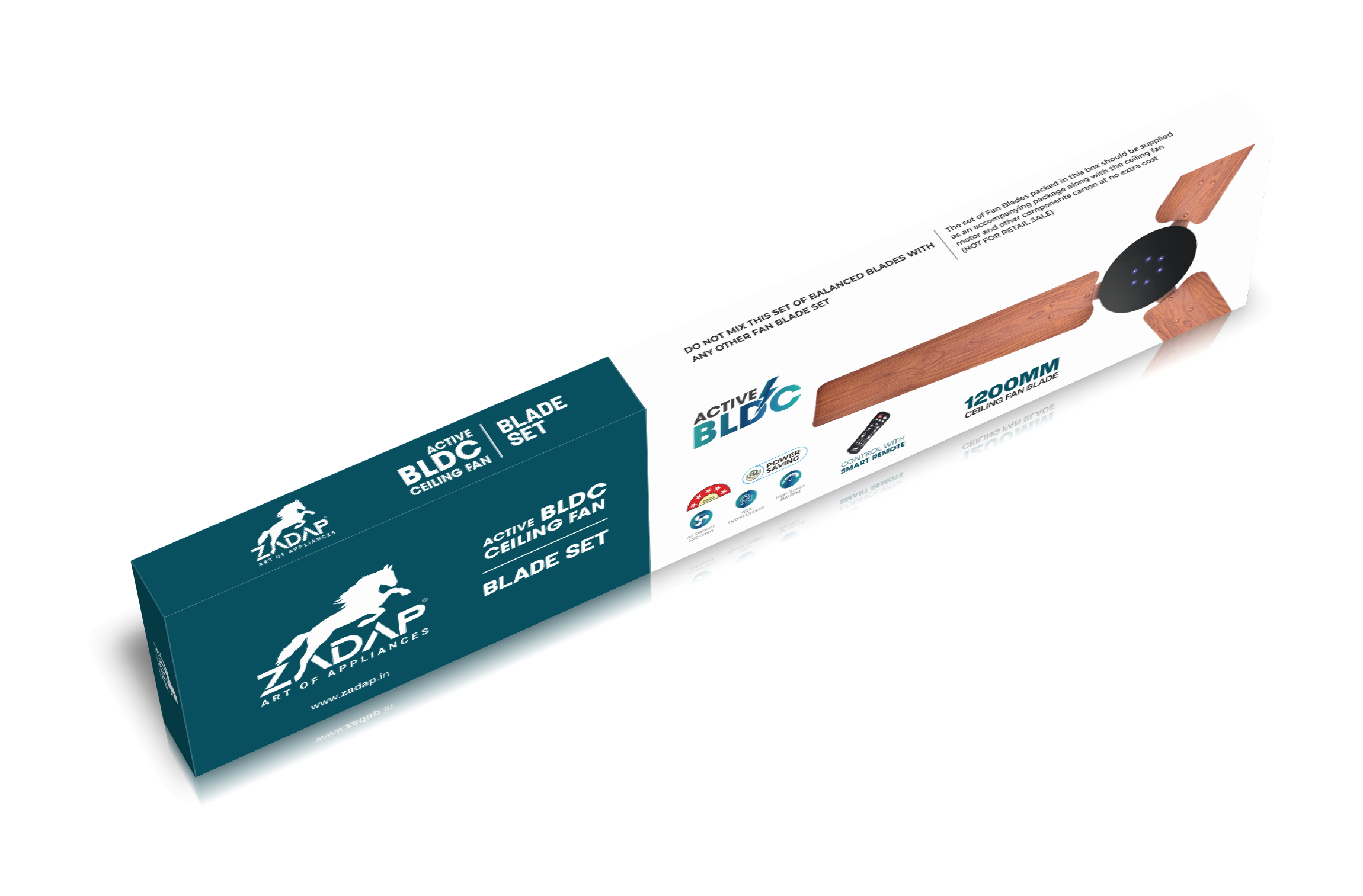 BLDC Ceiling Fan - STROM (Ivory)