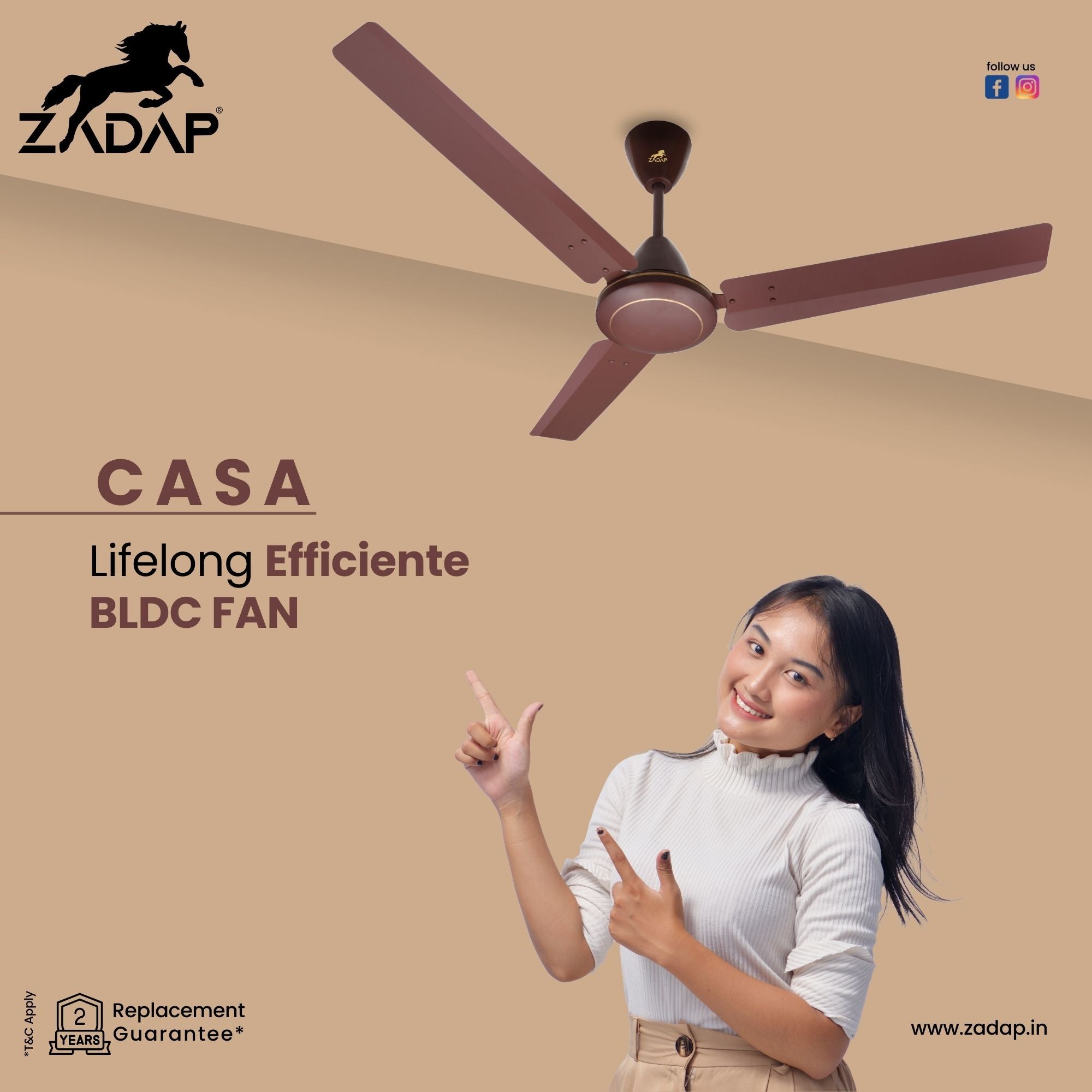 BLDC Ceiling Fan - CASA