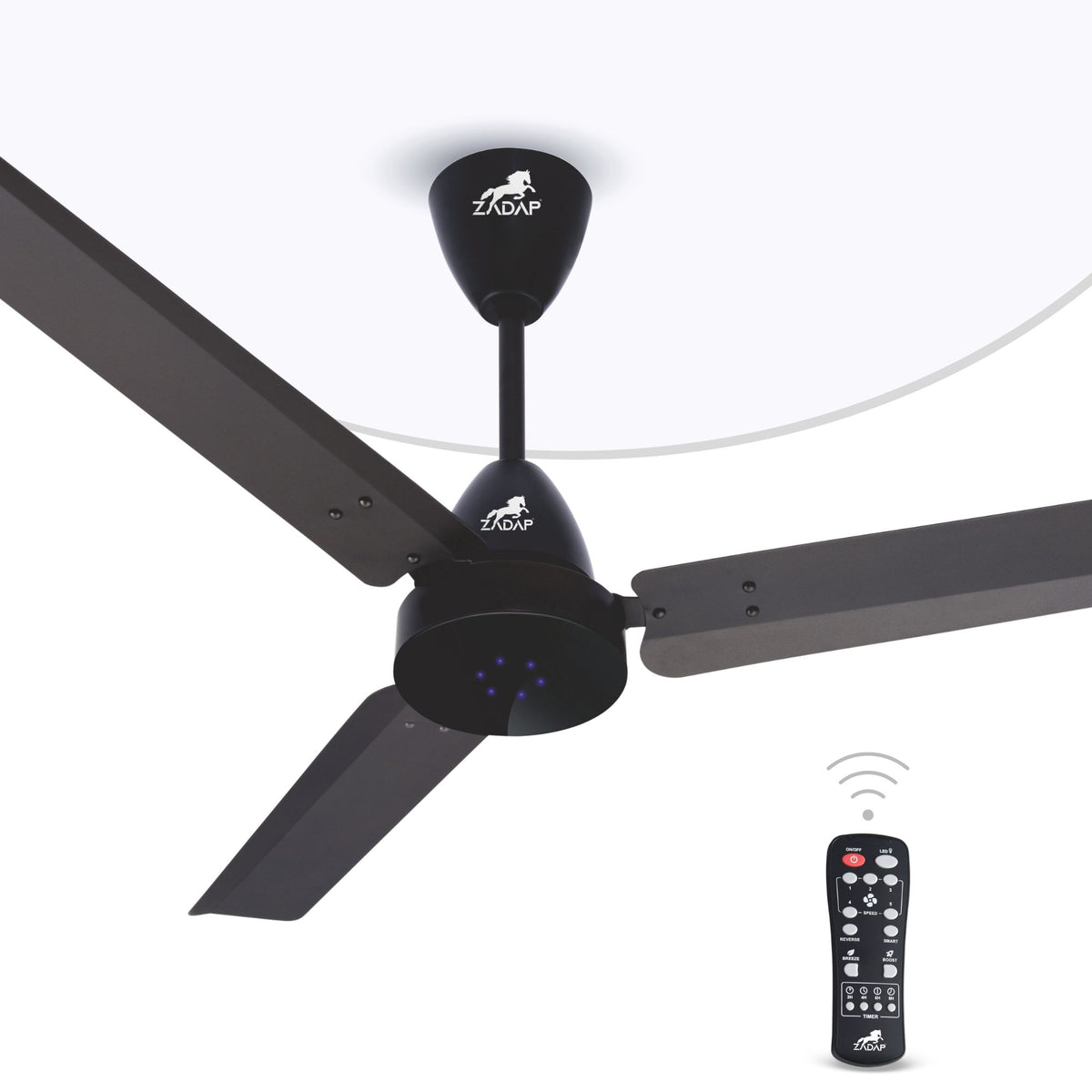 Zadap Strom BLDC Ceiling Fan with LED Lights | 28W Energy Saving | IR Remote | 900mm & 1200mm